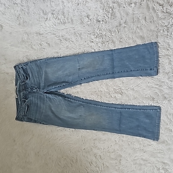 Abercrombie & Fitch Denim - Abercrombie and Fitch mid rise straight leg jean